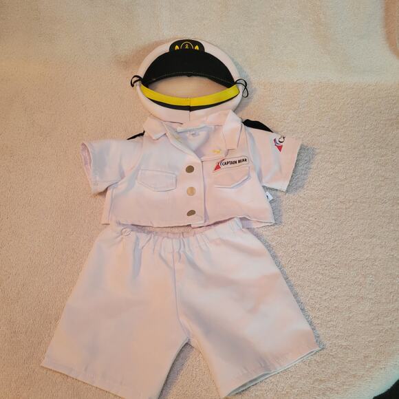 Carnival Cruise Build-A-Bear Full Captains Uniform Outfit - Picture 1 of 7